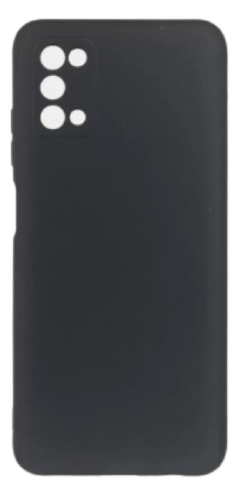 Чехол для телефона A-Case Samsung Galaxy A03s (2021), силикон, черный