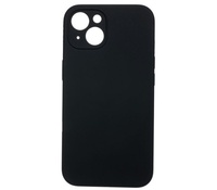 Чехол-накладка Silicone case &quot;360 Protect&quot; с защитой камеры для iPhone 13 (черный)