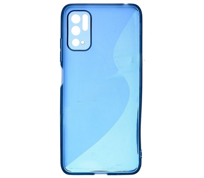 Чехол-накладка "S-TPU case" для Xiaomi POCO M3 Pro (синий)