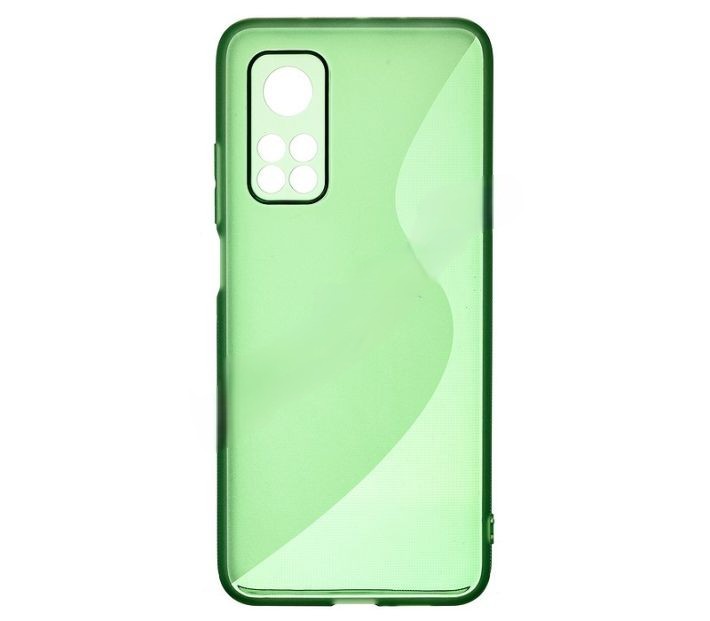 Чехол-накладка "S-TPU case" для Xiaomi Mi 10T (зеленый)