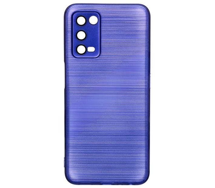 Чехол накладка \"Candy\"с защитой камеры для Oppo A55 (фиолетовый)