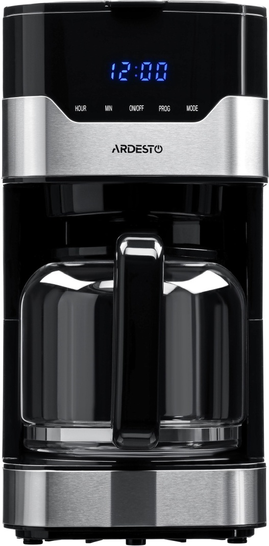 Кофеварка Ardesto FCM-D3100 черно-серебристая