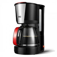 Кофеварка BQ CM1008 черно-красная
