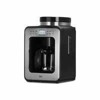 Кофеварка BQ CM7001 серебристо-черная