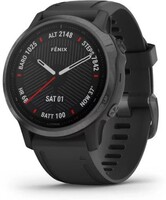 Смарт-часы Garmin Fenix 6s Sapphire Grey with Black Band