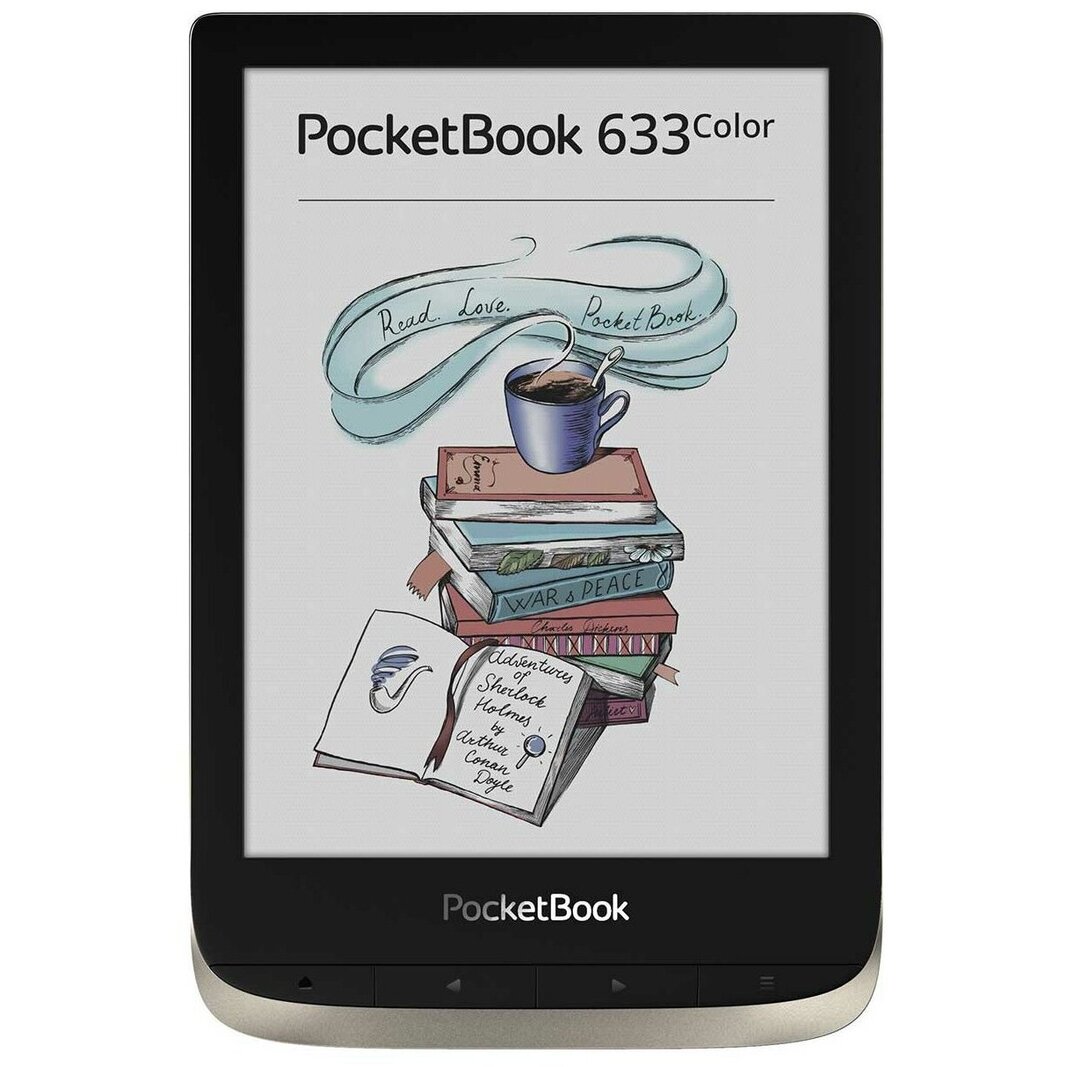 Купить Электронная книга PocketBook 633 PB633-N-CIS серебристая в Астане -  Oma.kz