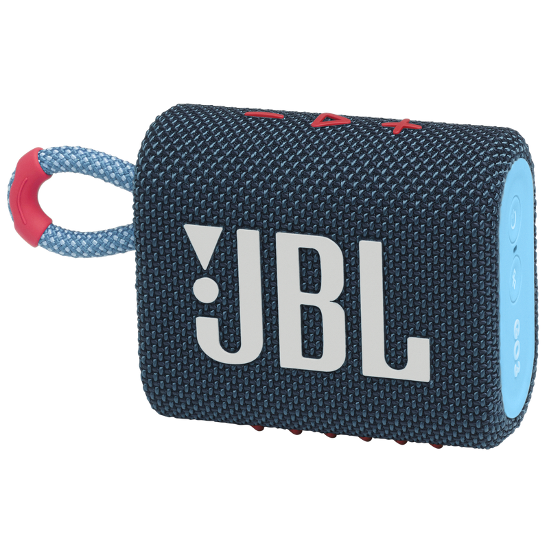 Портативная колонка JBL Go 3 blue/pink