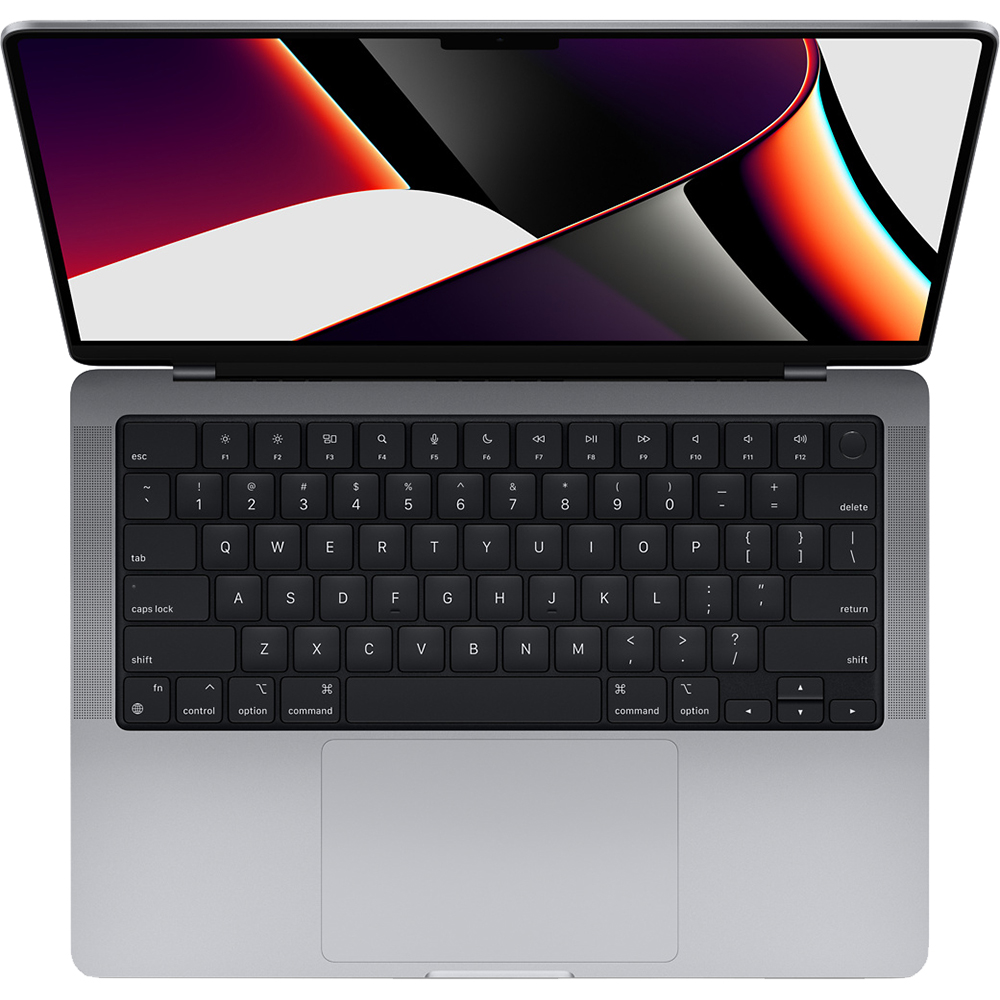 Ноутбук Apple MacBook Pro 14 2021 14.2 120Hz Space Grey (MKGQ3) Apple M1 Pro 10-Core/16/1TB/M1 Pro 16-Core/MacOS