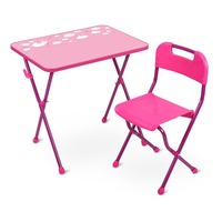 Комплект детской мебели Nika КА2/Р розовый