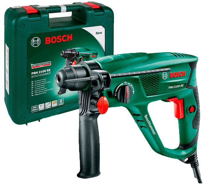 Перфоратор Bosch PBH 2100 RE Compact 06033A9320