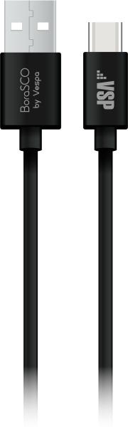 BoraSCO 21975 USB - USB TypeC 2 м черный