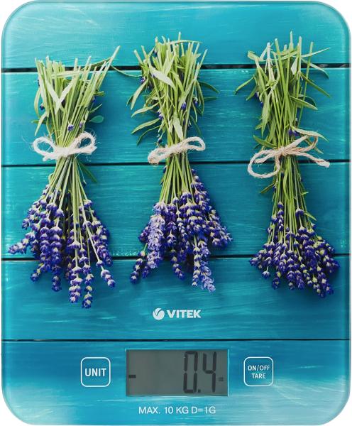Кухонные весы VITEK VT-2415 синий