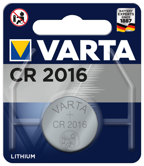 Батарейка Varta CR2016, 1 шт