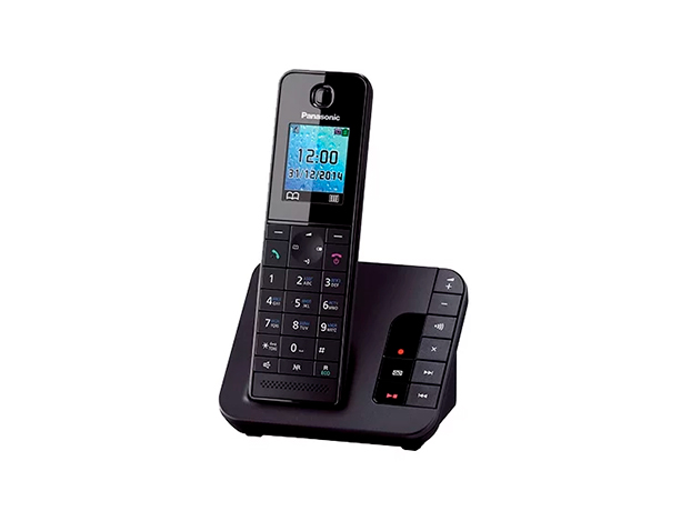 Беспроводной телефон Panasonic KX-TGH220RUB, черный