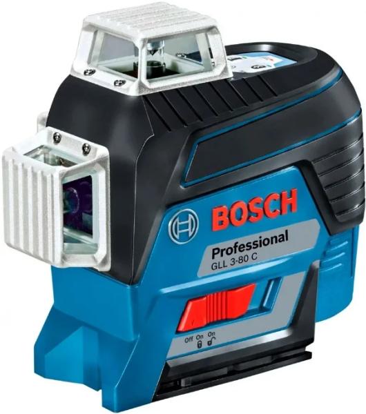 Лазерный уровень Bosch GLL 3-80 C + BM 1 (12 V) + L-Boxx 0601063R02