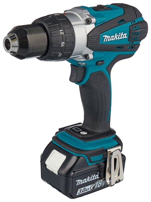 Аккумуляторная дрель-шуруповерт Makita DDF458RFE 91 Н·м