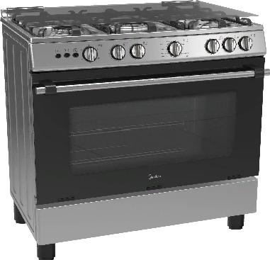 Кухонная плита Midea FSC-900BX серебристая