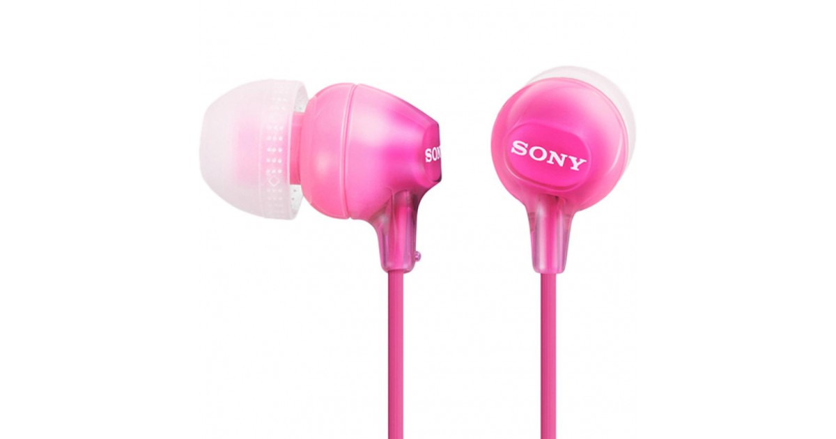 Наушники вставные Sony MDR-EX15LP, Pink