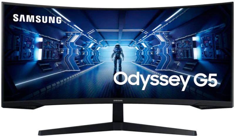 Монитор Samsung Odyssey G5 C34G55TWWI (LC34G55TWWIXCI) черный