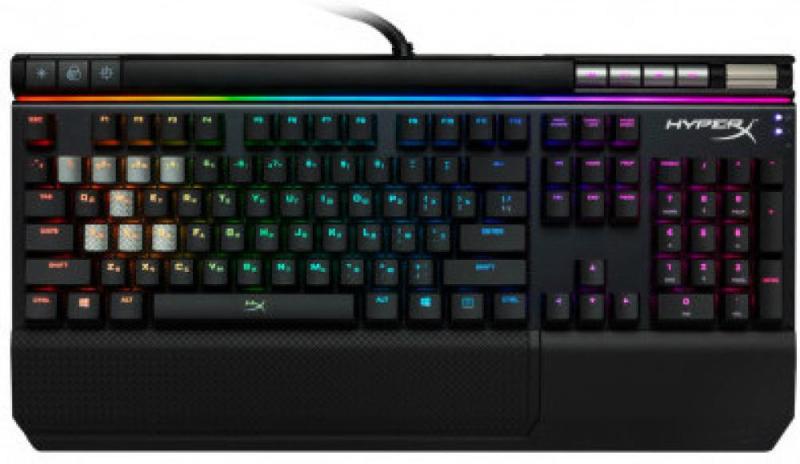 Клавиатура HyperX Alloy RGB Elite HX-KB2BR2-RU/R1 черный
