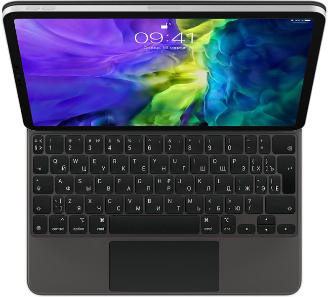 Клавиатура Apple Magic Keyboard для iPad Pro 11 2020 MXQT2RS серый