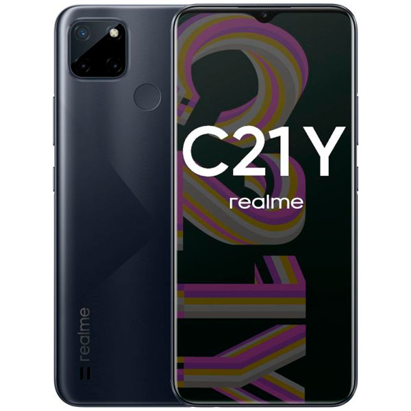 Смартфон Realme C21Y, 64Gb, черный
