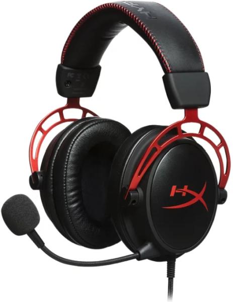 Наушники HyperX Cloud Alpha черный-красный