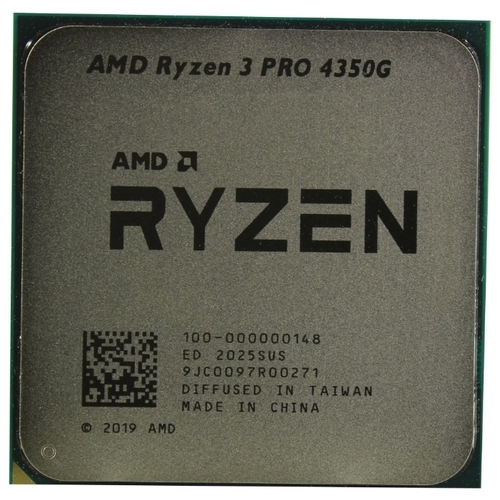 Процессор AMD Ryzen 3 PRO 4350G, AM4, OEM