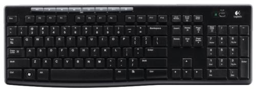 Клавиатура Logitech Wireless Combo MK270 черный