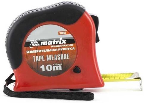 Рулетка Matrix Double fixation 31061 10 м