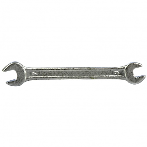 Ключ рожковый Sparta 144305, 6 х 7 мм, хромированный