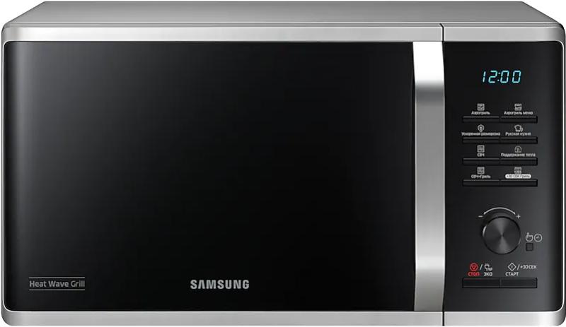 Микроволновая печь Samsung MG23K3575AS черный-серебристый