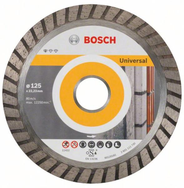 Диск отрезной Bosch 2608603250 125x22.23x2x10