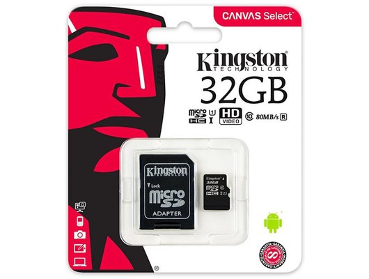 Карта памяти Kingston microSDHC SDCS2 32GB