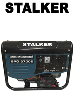 Электрогенератор Stalker SPG 3700E синий