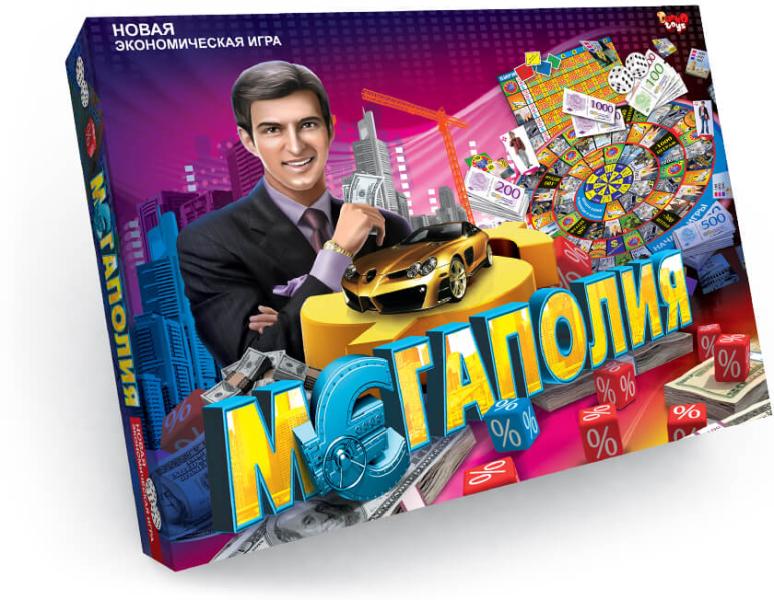 Настольная игра Danko Toys Мегаполия DT G6