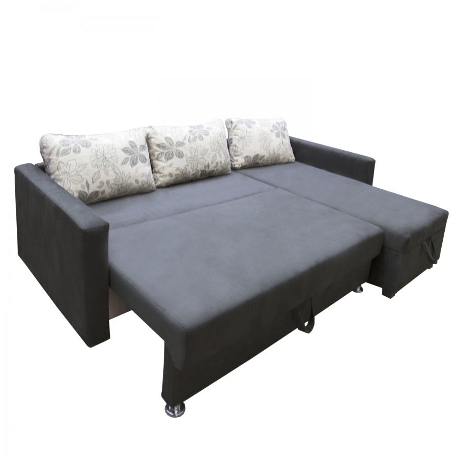 Zeta \&quot;Жан 2+ бұрыш+1\&quot;, бұрыштық, ашылмалы механизмі бар диваны