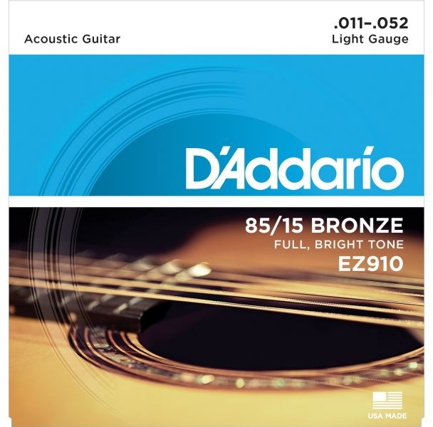 Струны для гитар D&#039;Addario EZ910 11-52