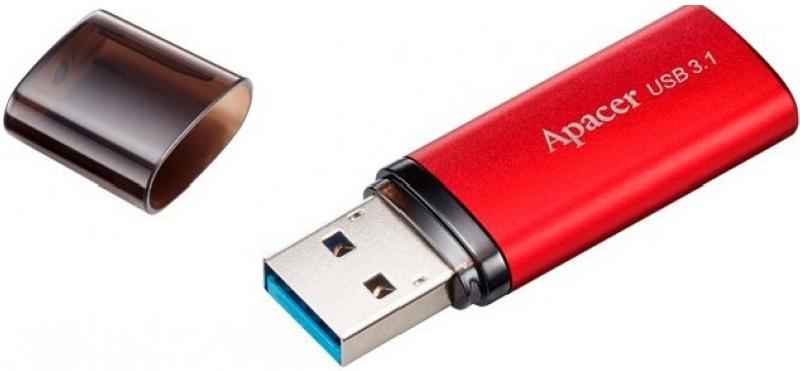 USB Flash карта Apacer AP32GAH25BR-1, 32GB, красная-черная