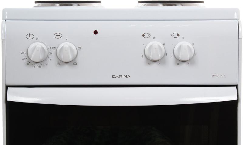 Кухонная плита Дарина S EM 521 404 W белая