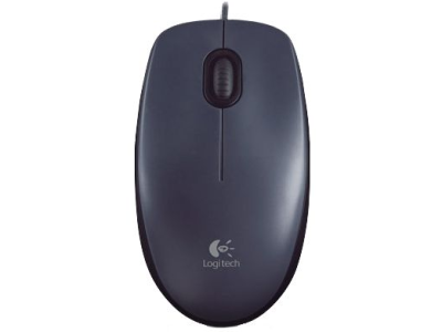 Мышь Logitech Mouse M90 черная