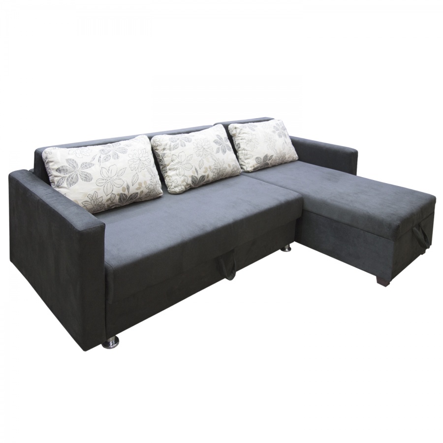 Zeta \&quot;Жан 2+ бұрыш+1\&quot;, бұрыштық, ашылмалы механизмі бар диваны