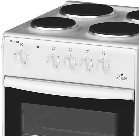 Кухонная плита Дарина S EM341 404 W белая