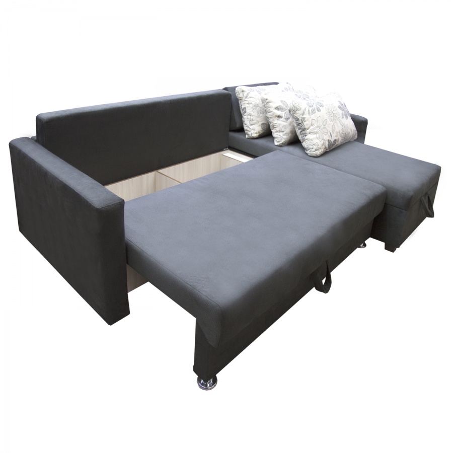 Zeta \&quot;Жан 2+ бұрыш+1\&quot;, бұрыштық, ашылмалы механизмі бар диваны